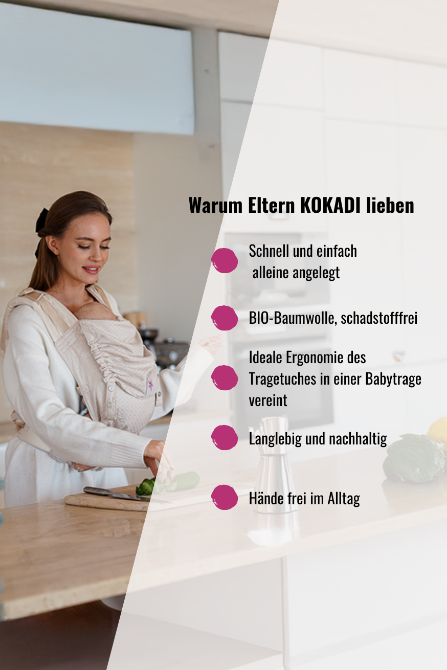 Babytrage TaiTai Heart2Heart Cream