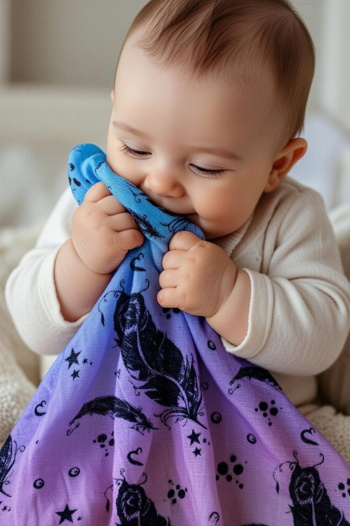 Doudou mousseline Vicky Feathers