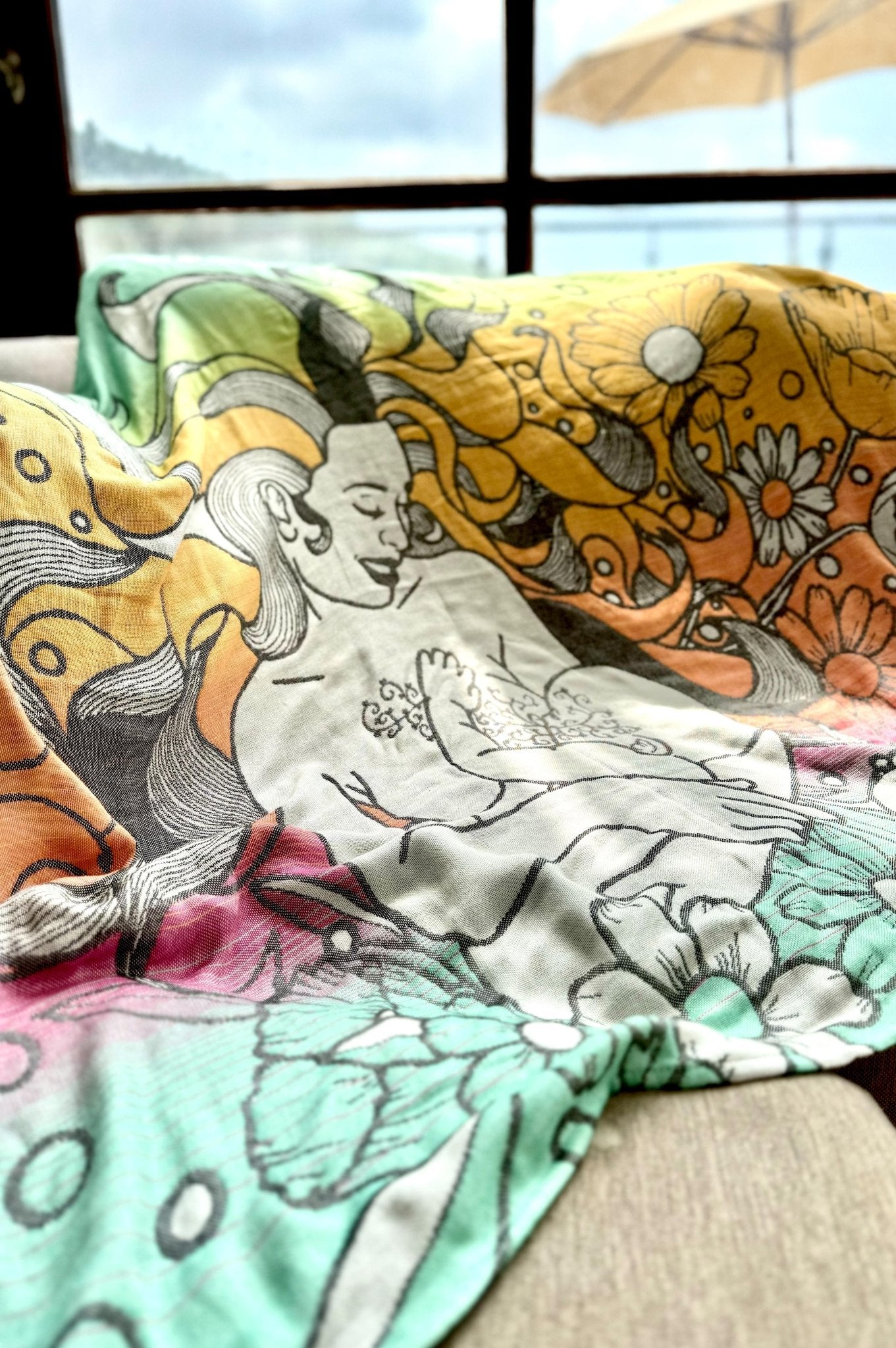 Babydecke Rainbow Medusa - KOKADI