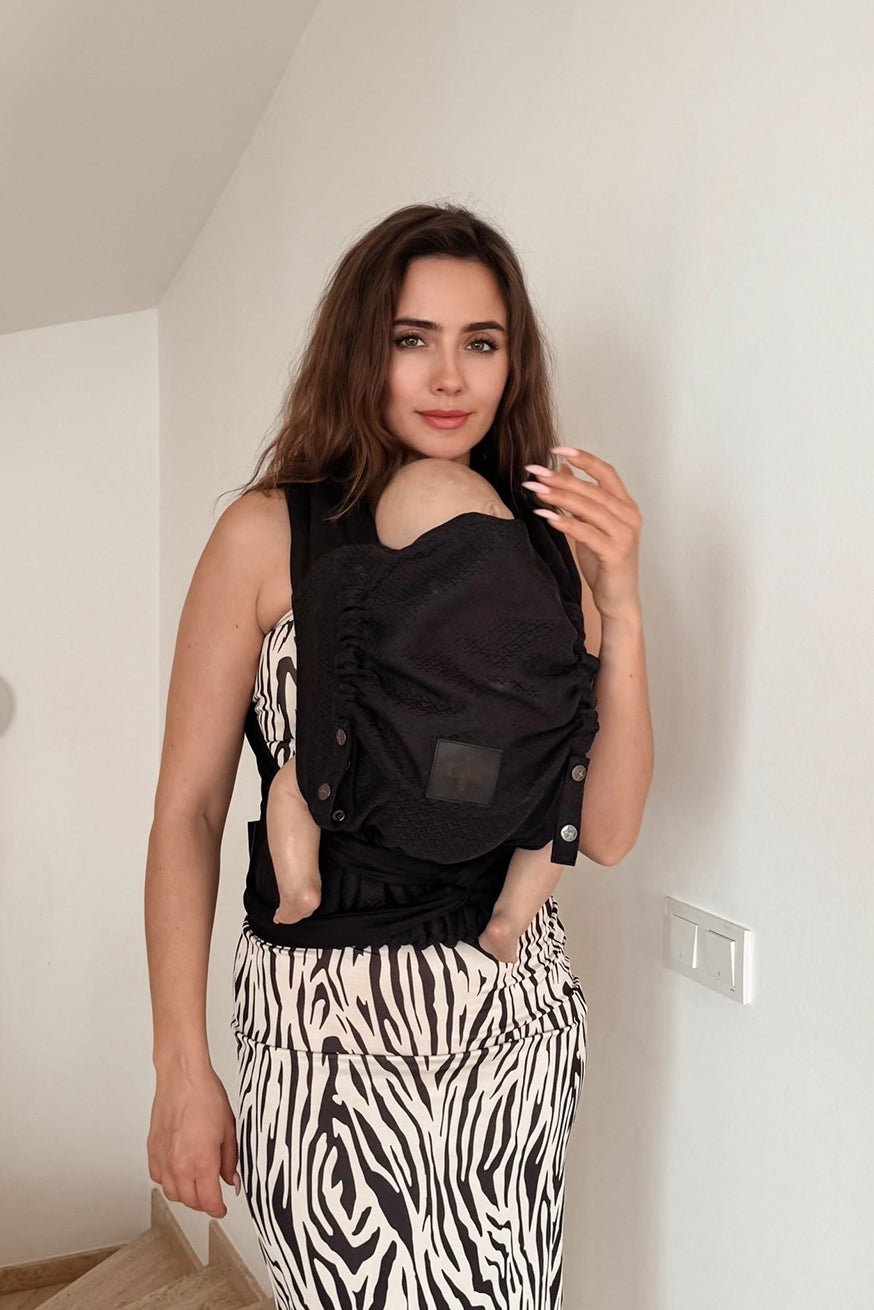 Porte-Bébé TaiTai Heart2Heart Beauté noire - KOKADI