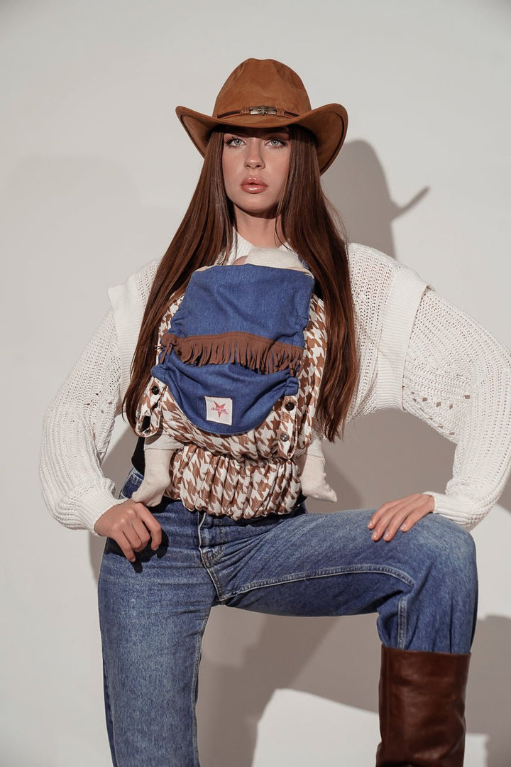 Babytrage TaiTai Wild West Macchiato - KOKADI