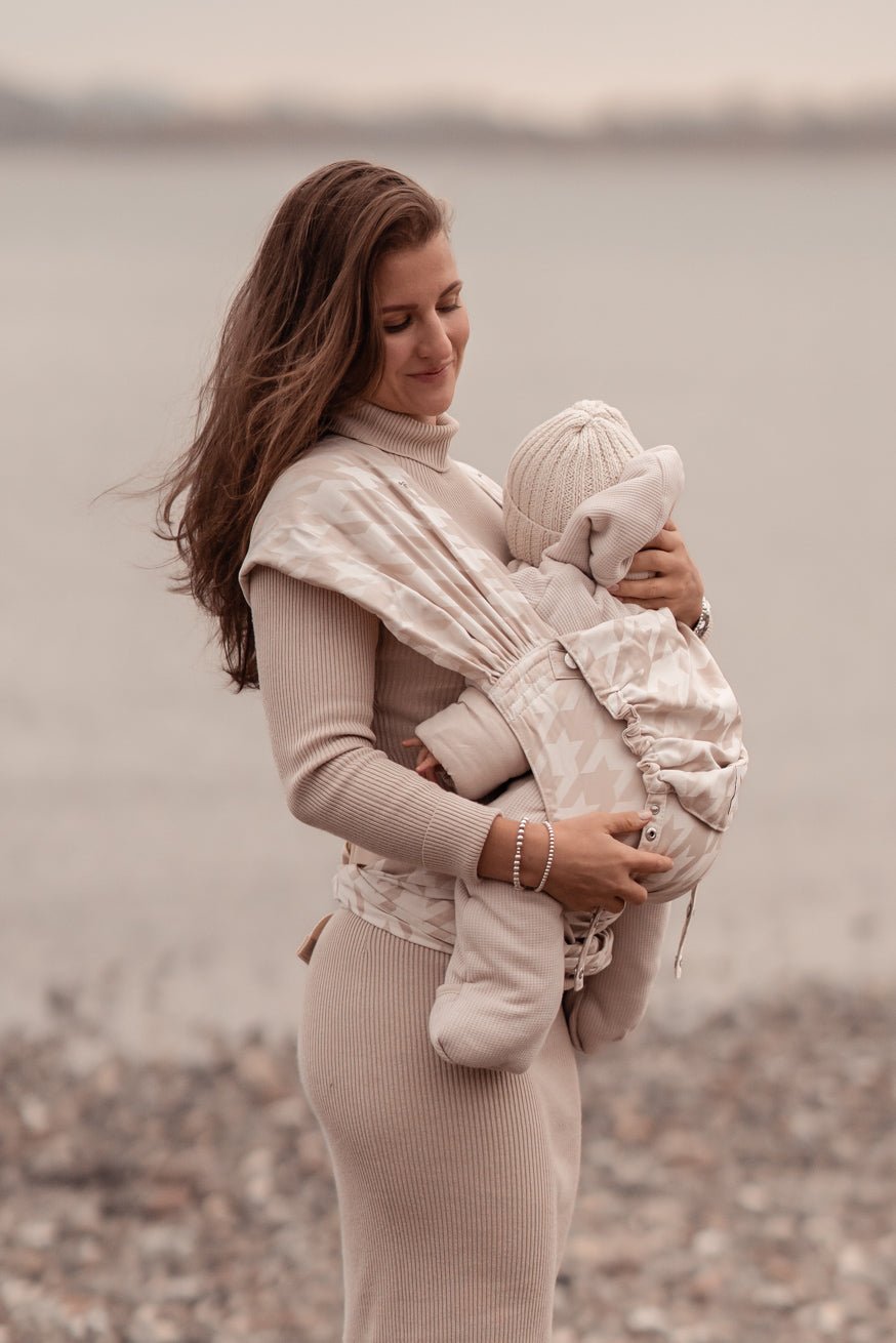 Babytrage WrapStar Houndstooth Campiano - KOKADI