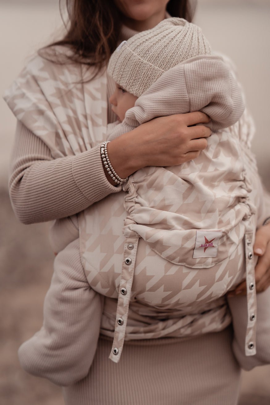 Porte-Bébé WrapStar Campiano pied-de-poule - KOKADI