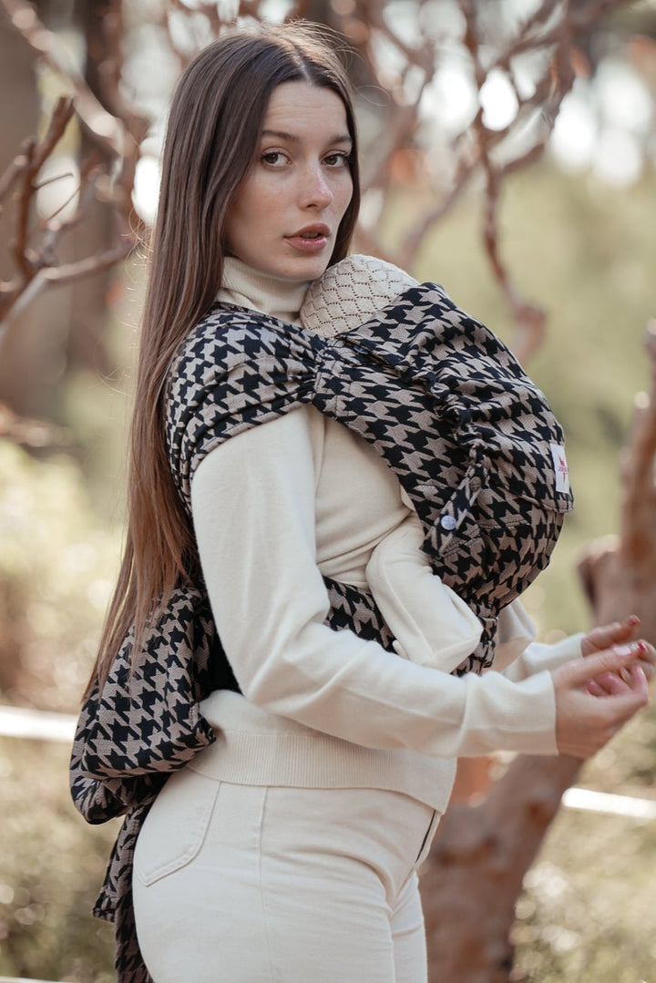 Babytrage WrapStar Houndstooth Maxim - KOKADI
