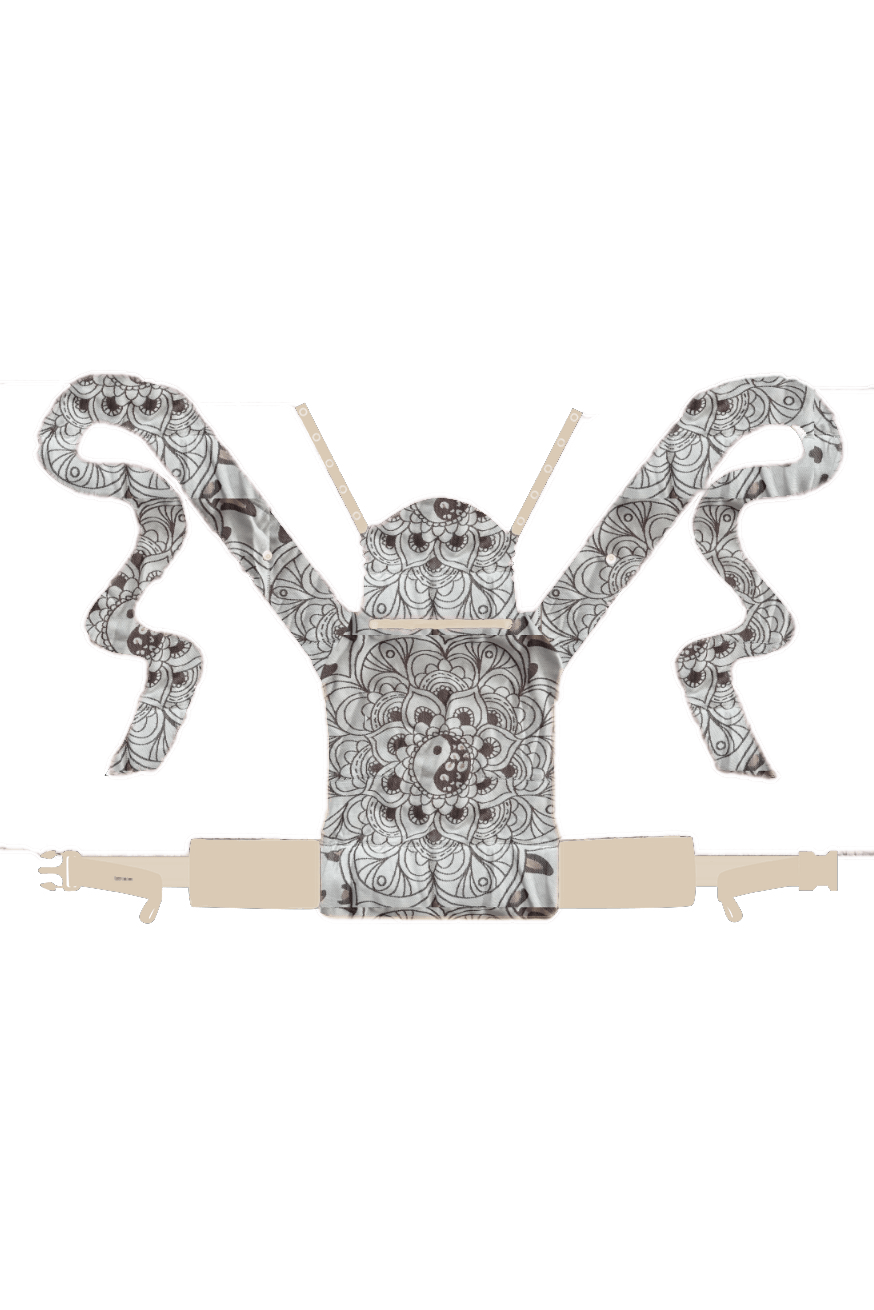 Babytrage WrapStar Om Shanti Latte Macchiato - KOKADI