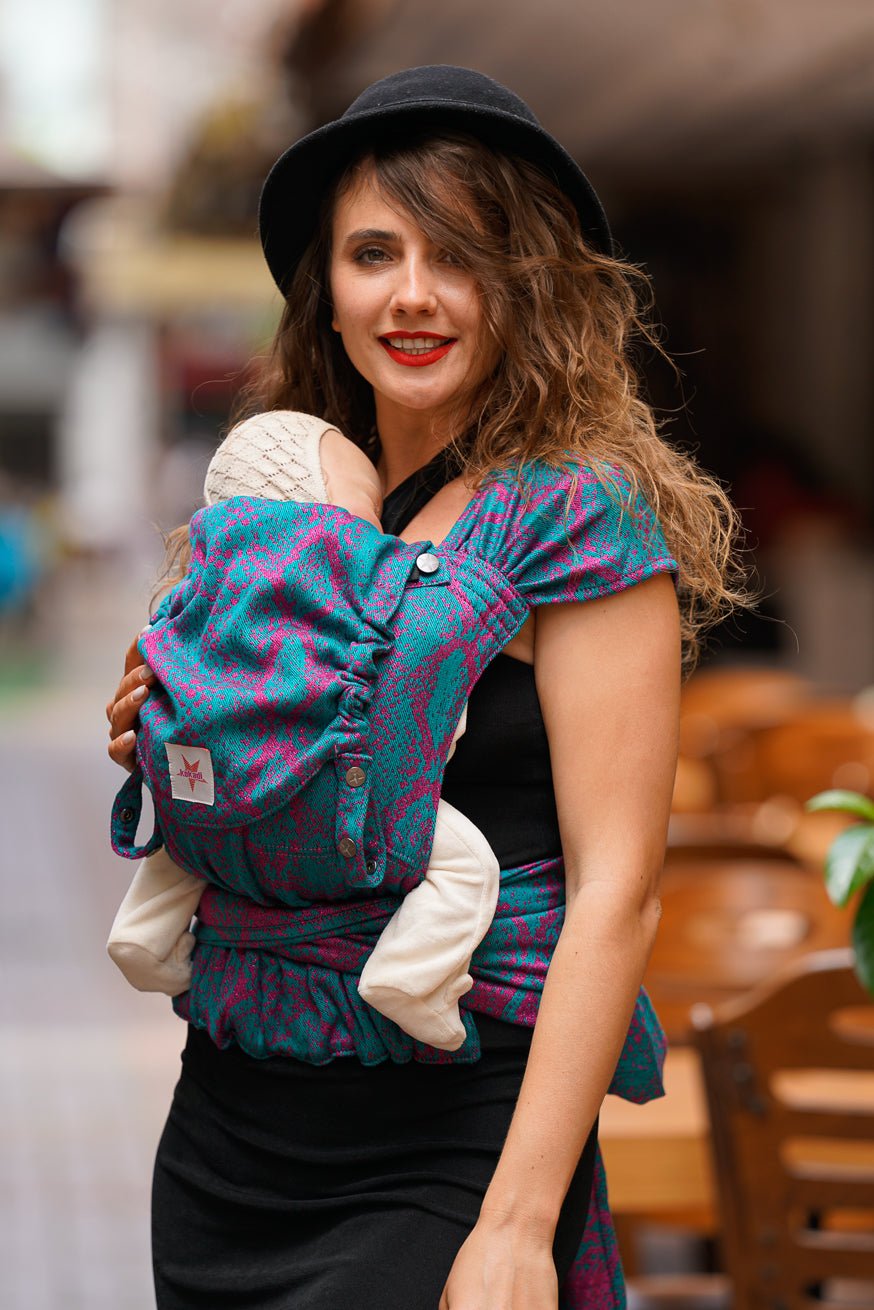 Babytrage WrapStar Snake Stella - KOKADI