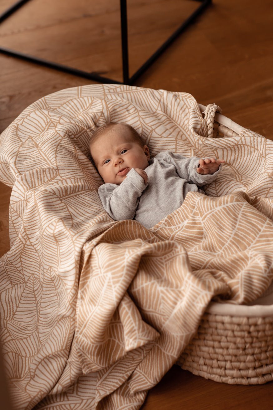 Kuscheltuch Golden Leaves - KOKADI