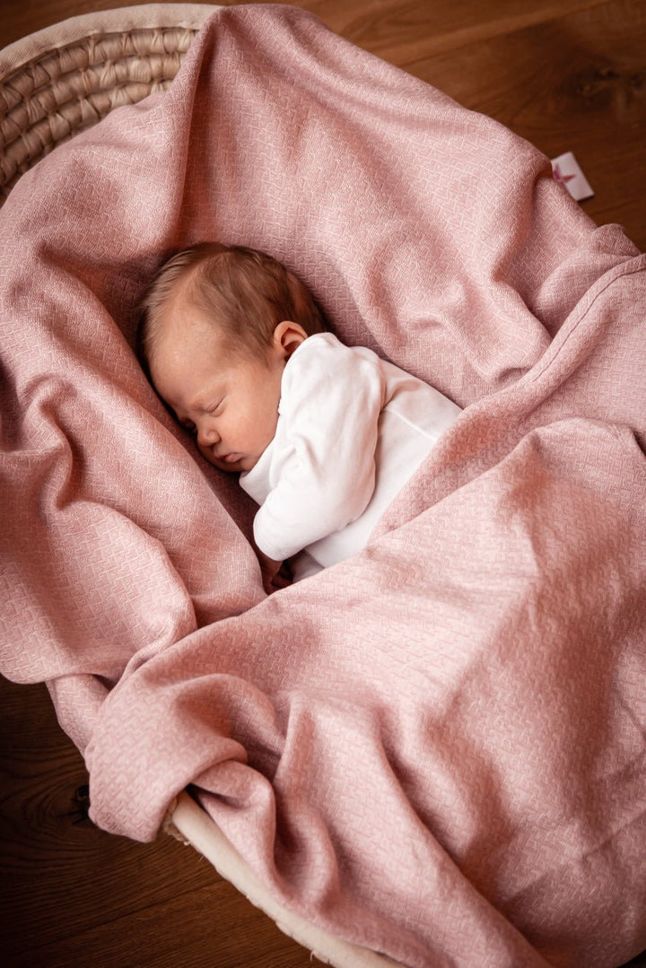 Couverture câline Heart2Heart Rosé - KOKADI