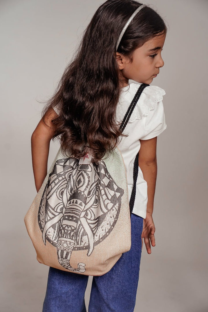 Mini Sac Hipster Éléphant Mandala Sauvage - KOKADI
