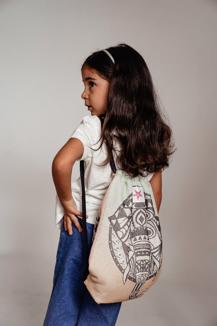 Mini Sac Hipster Éléphant Mandala Sauvage - KOKADI