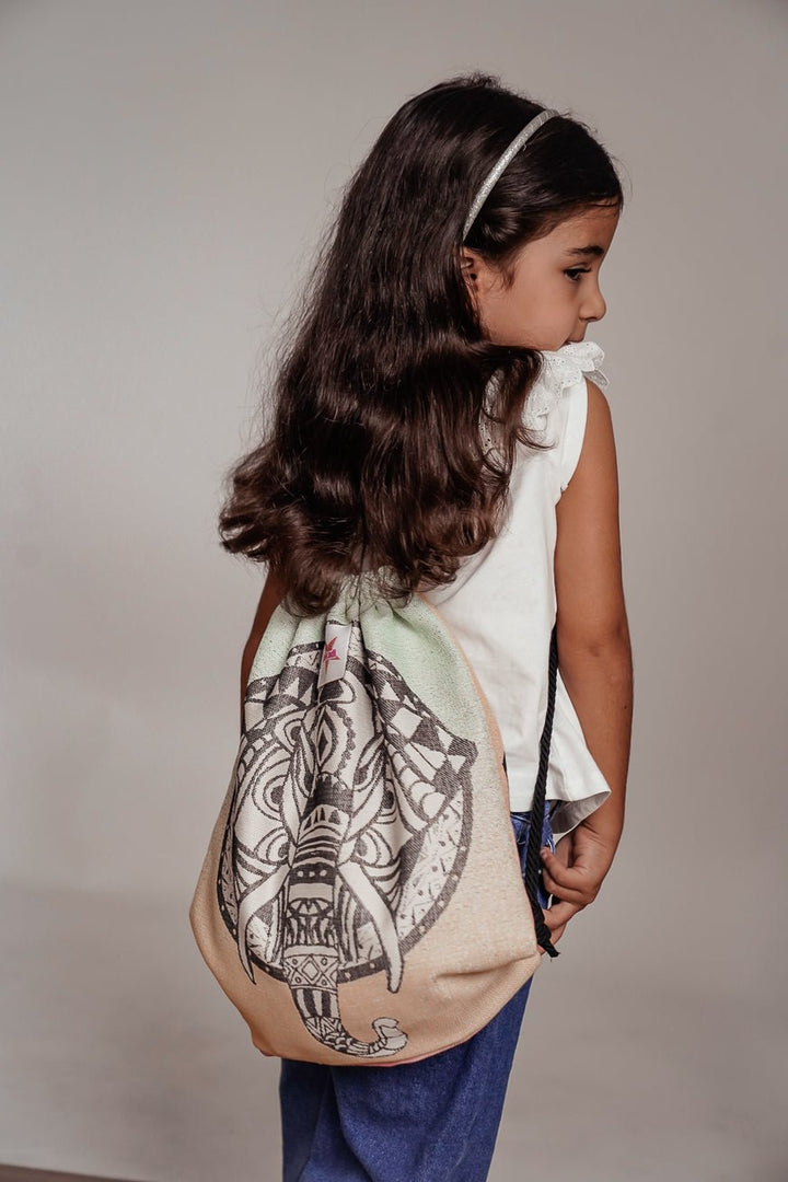 Mini Sac Hipster Éléphant Mandala Sauvage - KOKADI