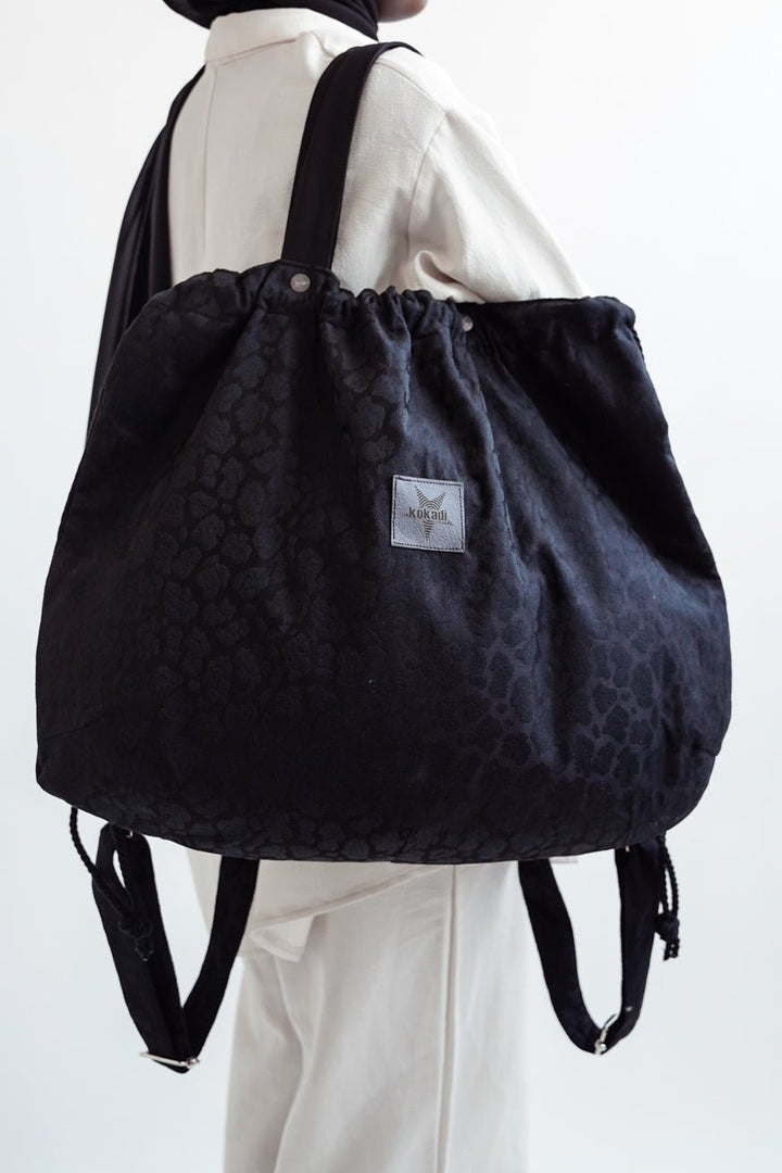 Sac Maman Safari Noir Beauté - KOKADI