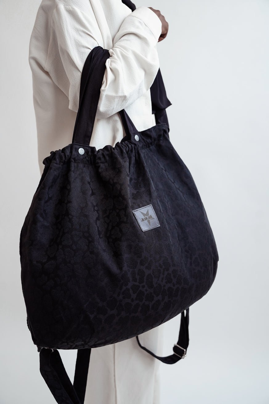 Sac Maman Safari Noir Beauté - KOKADI