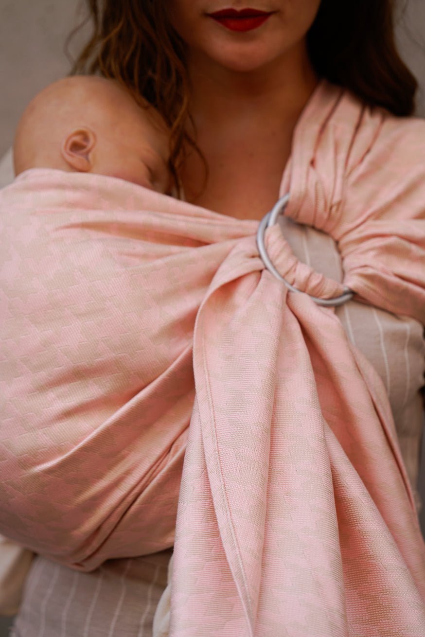 RingSling Houndstooth Viola - KOKADI