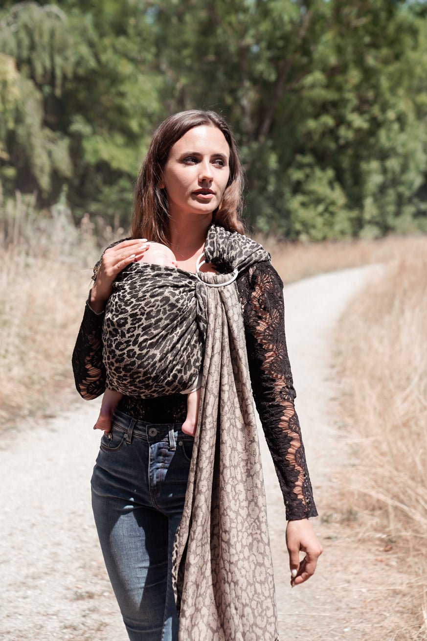 Écharpe de portage anneaux Leylafari - KOKADI