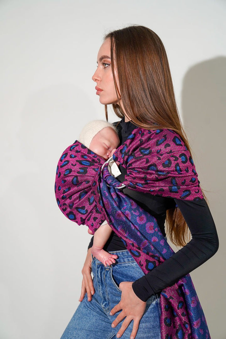 Écharpe de portage anneaux Safari Big Bang KOKADI