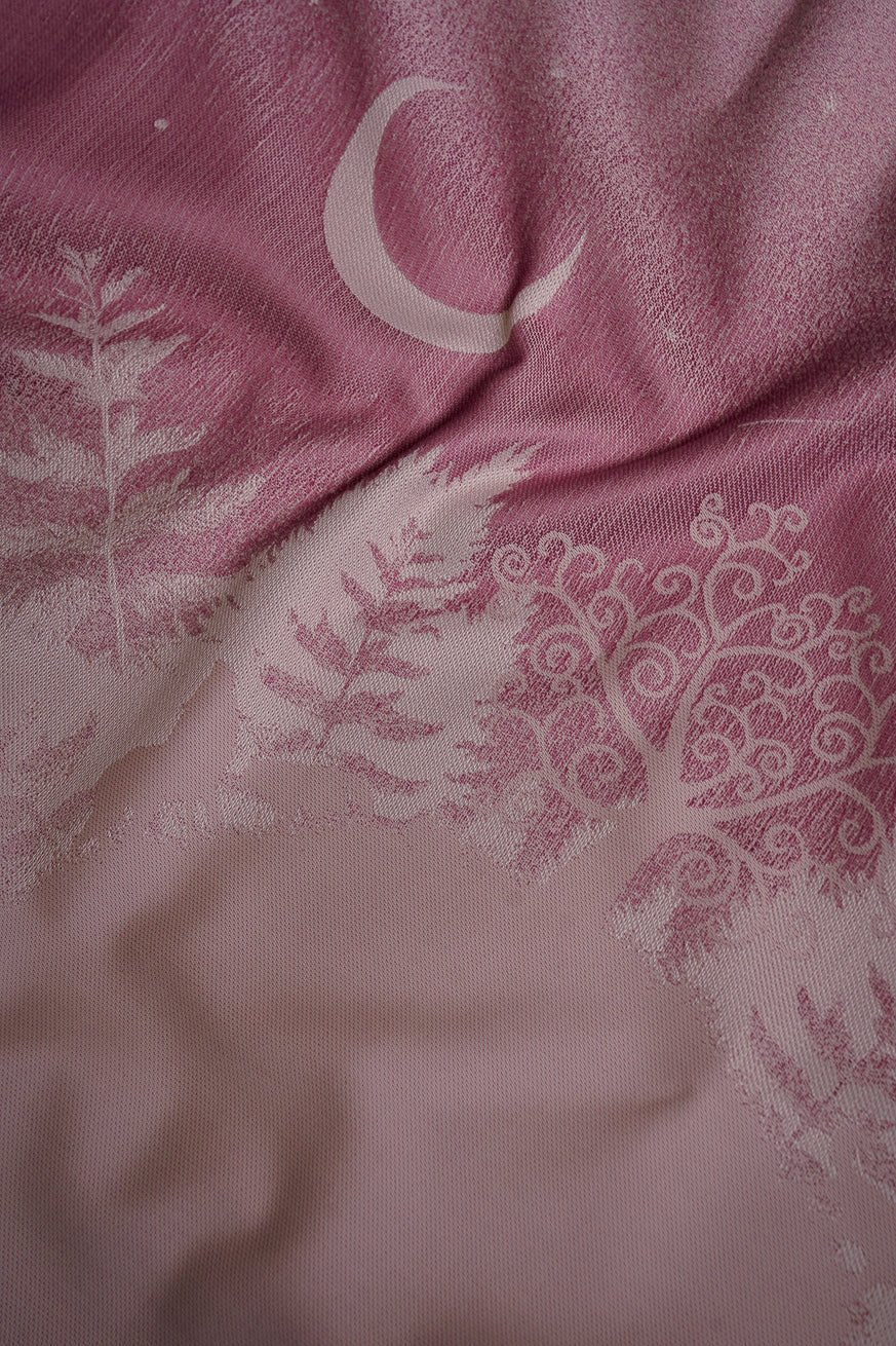 Écharpe de portage anneaux Forêt des loups Elaine - KOKADI