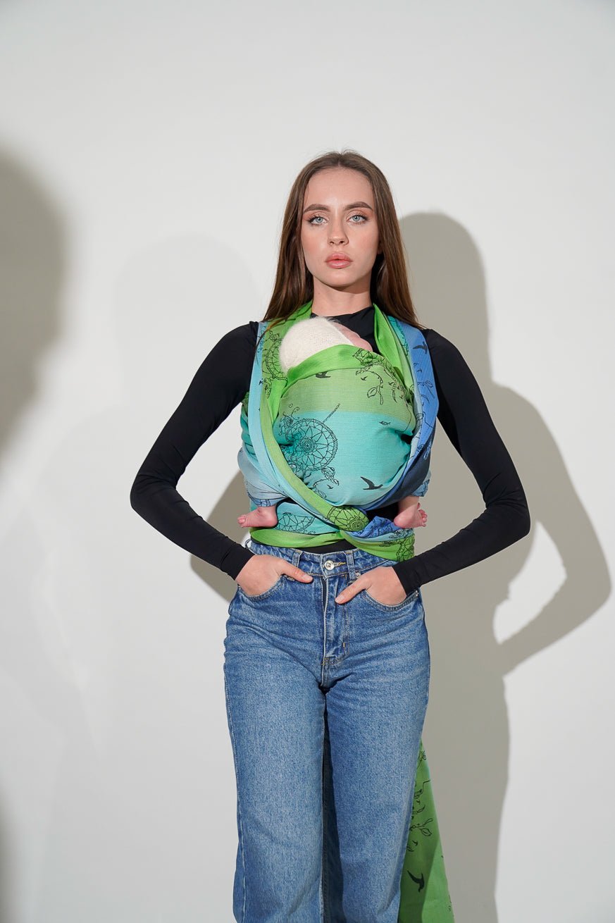 Écharpe de portage Attrape-moi Simon - KOKADI