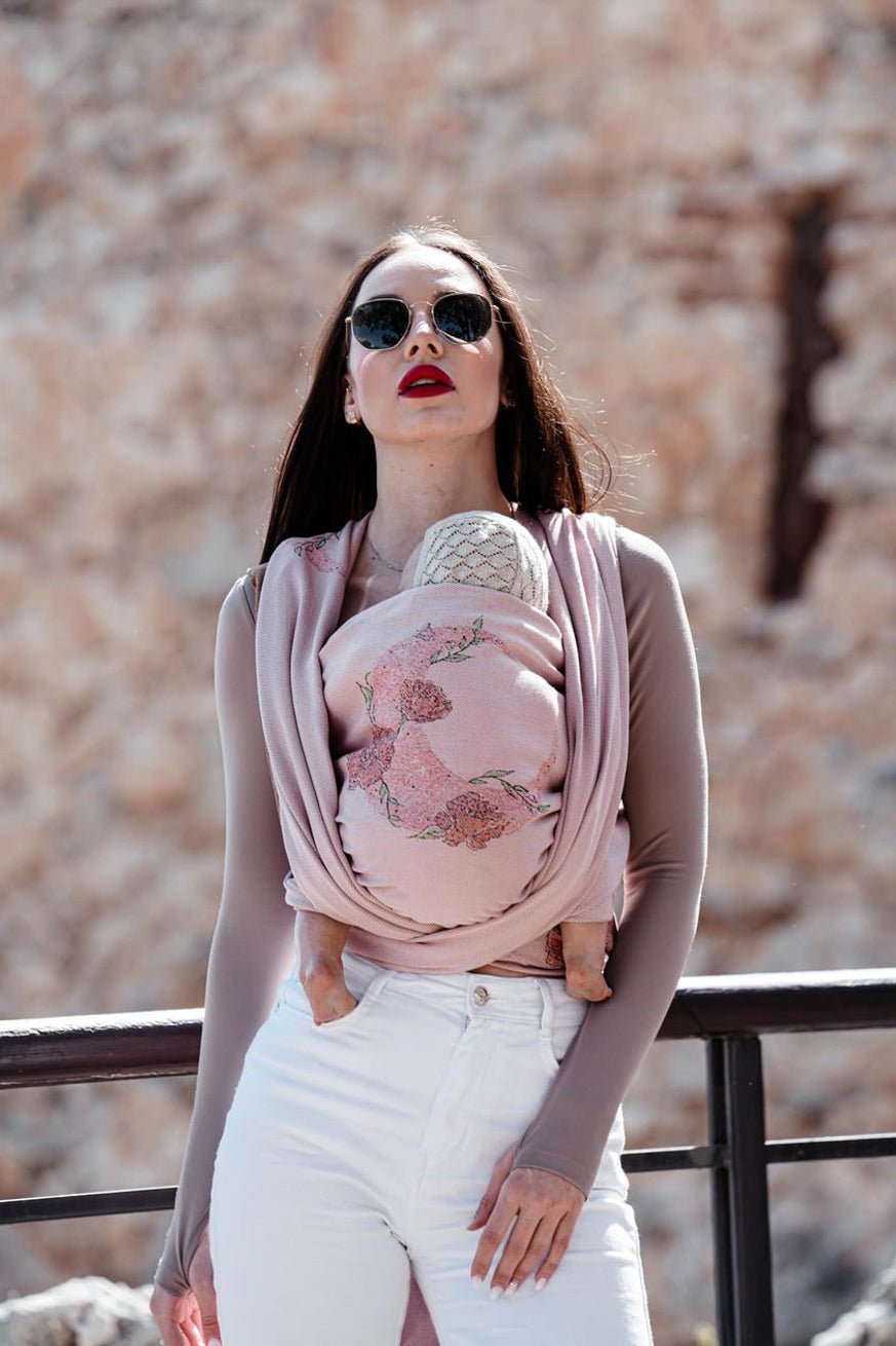 Écharpe de portage Fleur de Lune - KOKADI