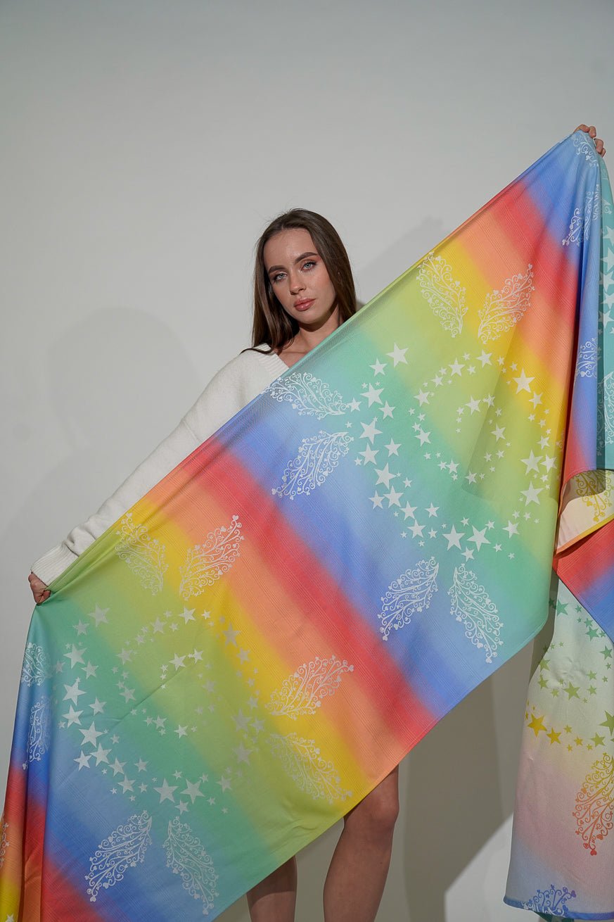 Écharpe de portage Enfants étoiles verticaux - KOKADI