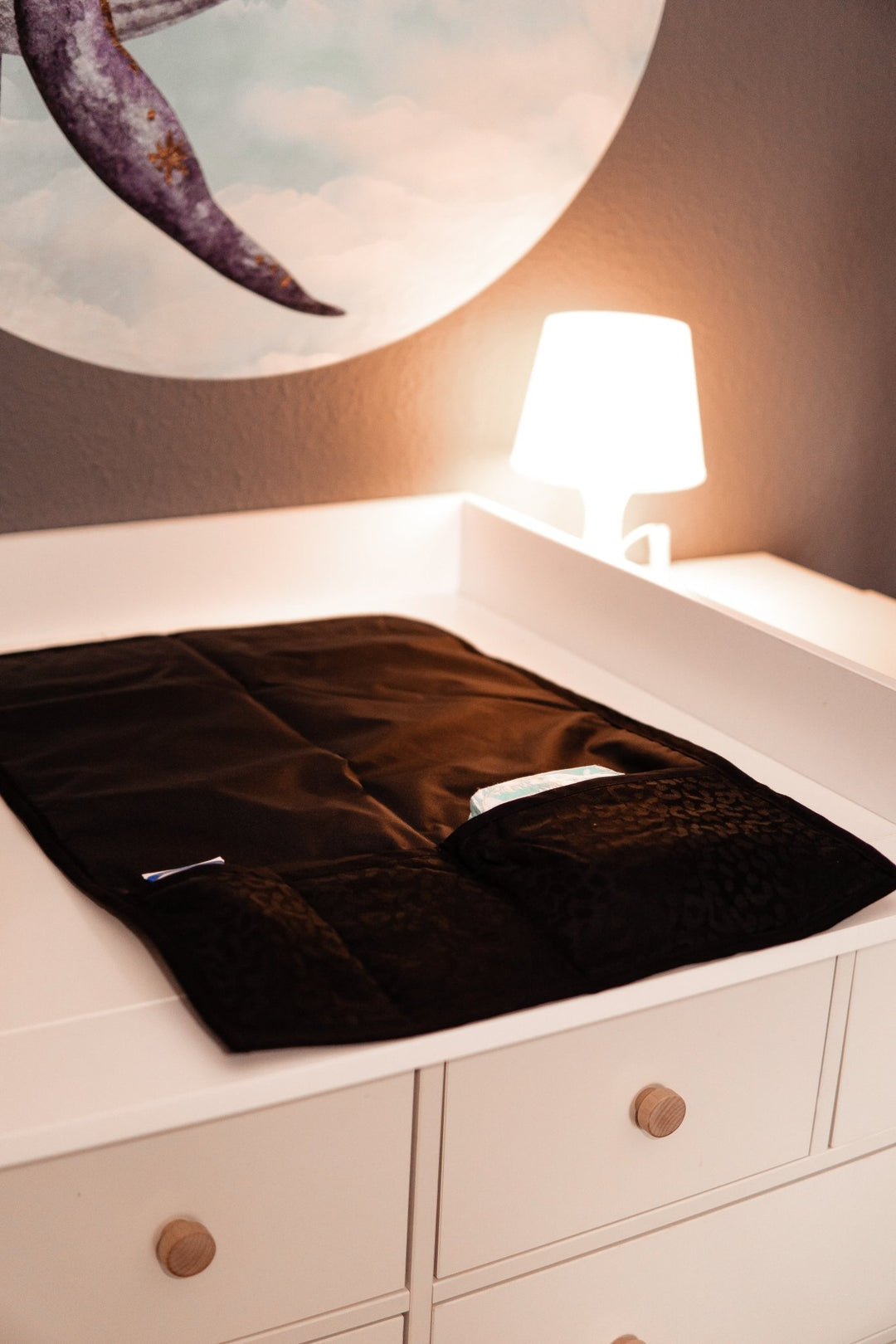 Matelas à langer Safari Black Beauty - KOKADI