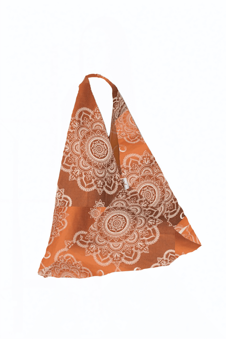 XXL Shopper Mandala Latte Macchiato x Bamboo omvendt - KOKADI