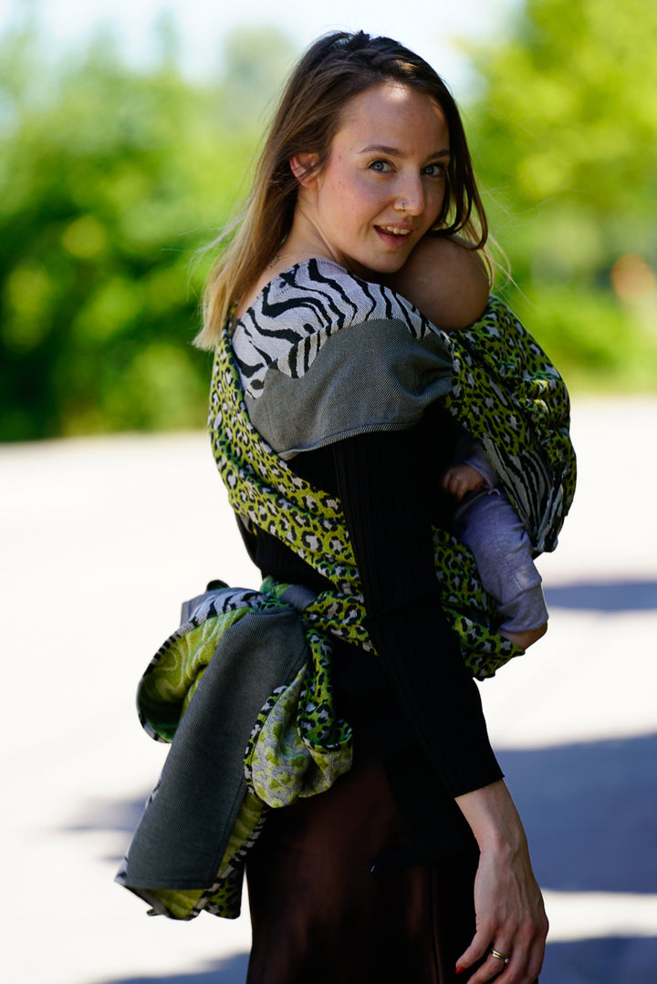 Baby Carrier WrapStar Wild motherhood Juicy Lemon