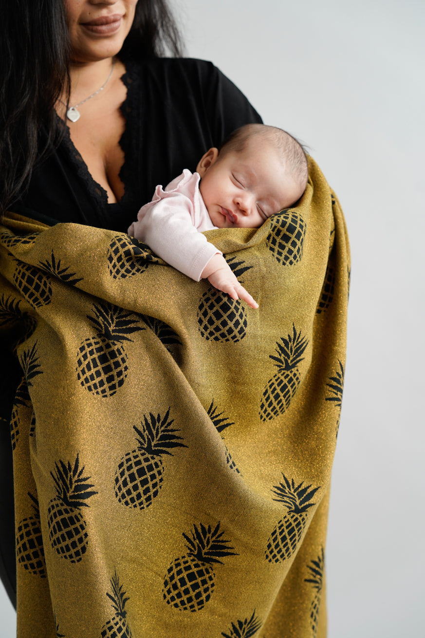 Cuddly cloth/scarf pineapple penelope