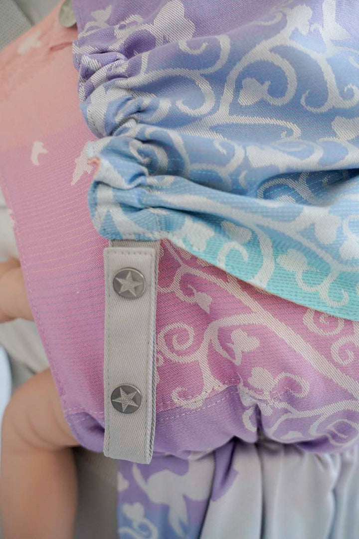 Bouton pression femelle argent - KOKADI