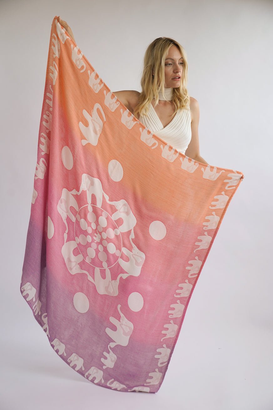 Couverture câline Elephant Parade Ella - KOKADI