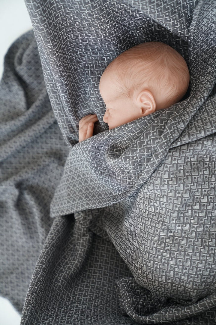 Couverture câline Heart2Heart pierre - KOKADI