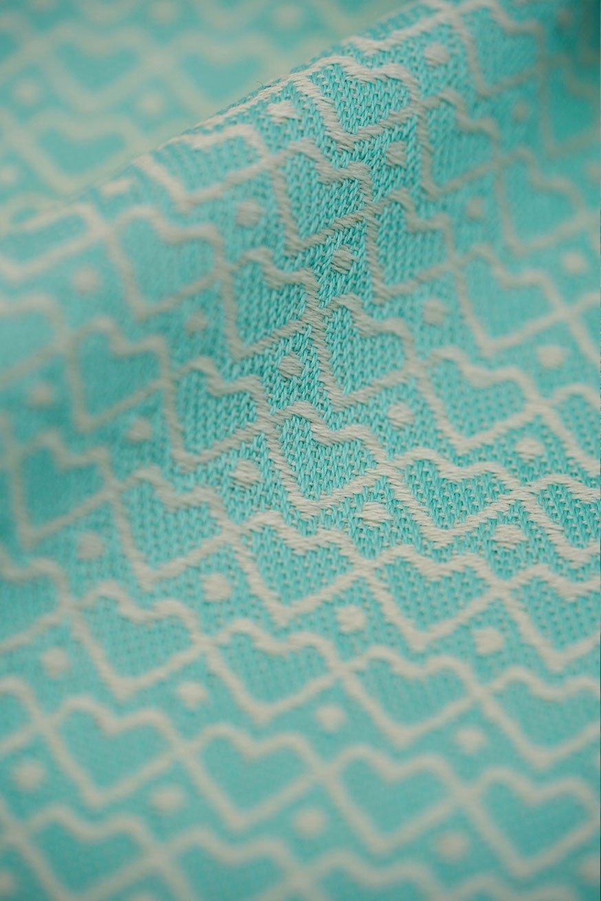 Écharpe de portage anneaux Heart2Heart Saint-Valentin - KOKADI