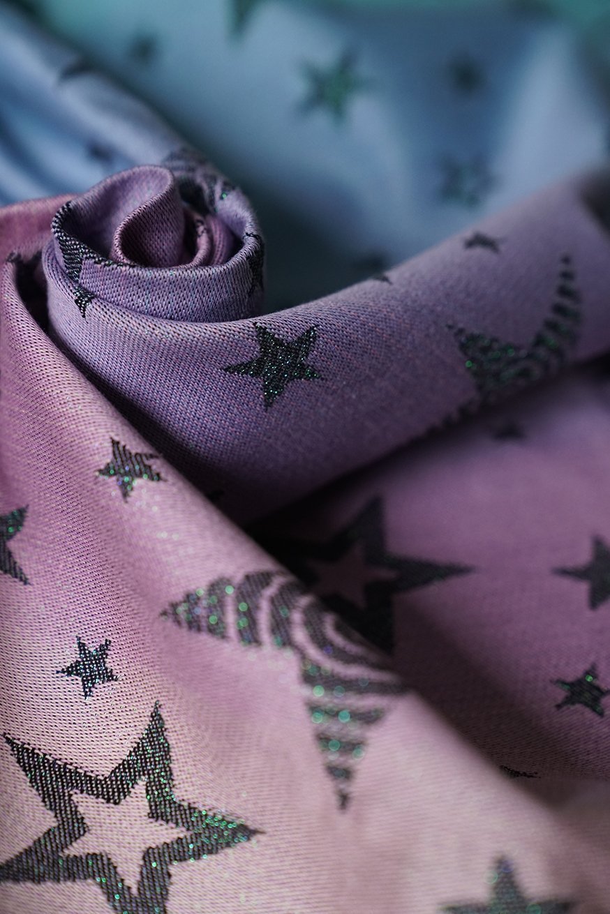 Écharpe de portage anneaux Vicky étoiles 2.0 - KOKADI