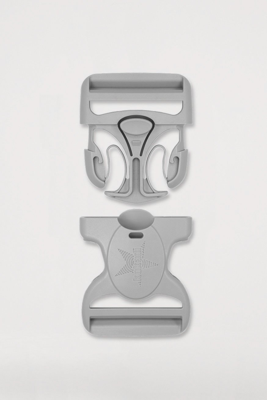 Boucle 50mm fermoir étoile SilverLine - KOKADI