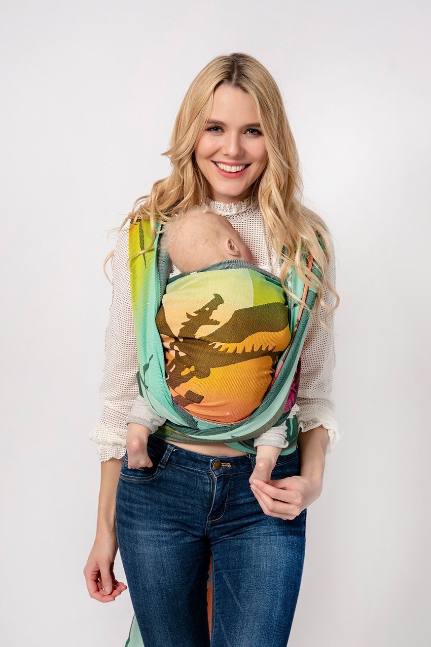 Écharpe de portage Le Château du Dragon d'Emilia - KOKADI