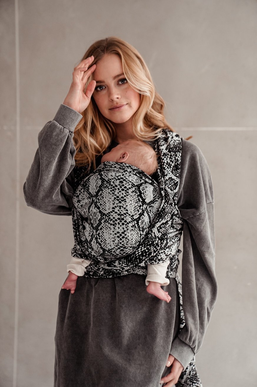 Écharpe de portage Serpent monochrome - KOKADI