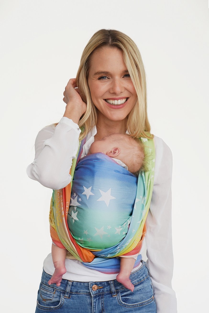 Écharpe de portage enfants étoiles - KOKADI